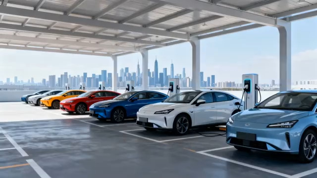  新能源汽车充电场景2527#横屏 	 -