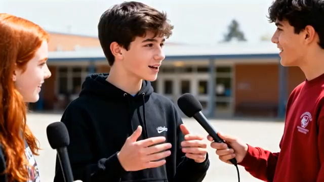  校园采访 学生对话2515#横屏 	 