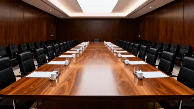  现代会议室全景2482#横屏 	 