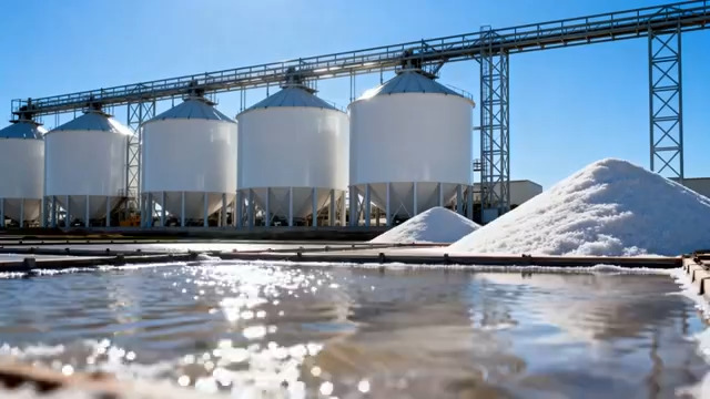  现代化盐业工厂设施2472#横屏 	 