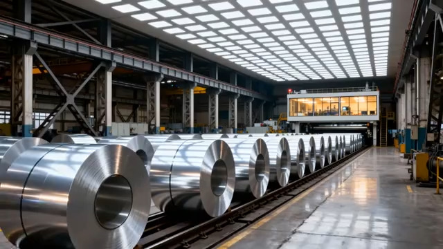  现代工厂金属卷材存储2461#横屏 	 