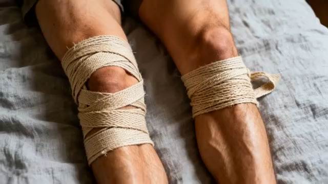  膝盖绷带固定护理2427#横屏 	 