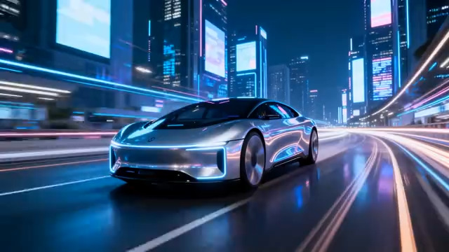  未来科技感城市跑车2311#横屏 	 