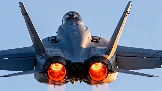  尾焰喷射特写2294#横屏 	 -