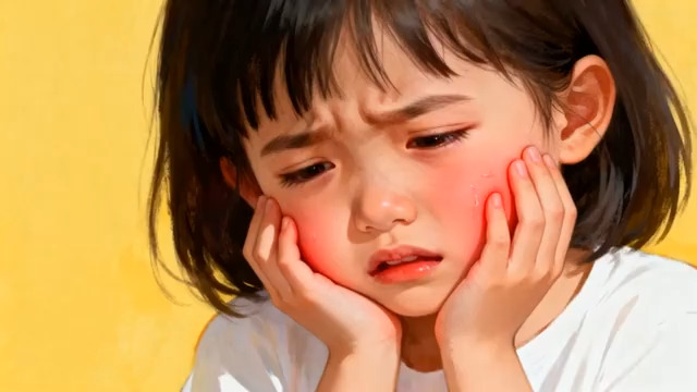  委屈小女孩表情包2295#横屏 	 