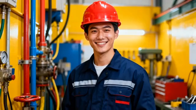  微笑的青年工程师2281#横屏 	 - 