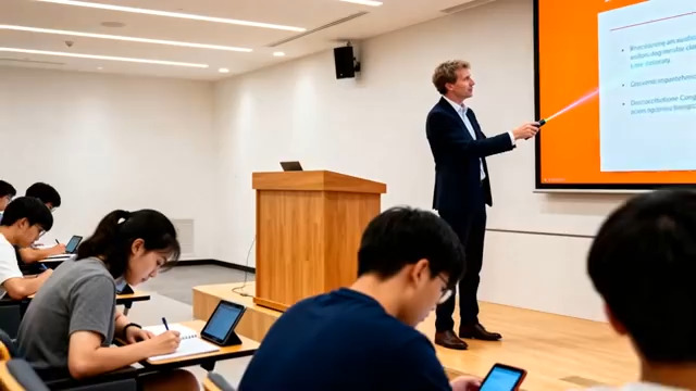  外教用激光笔教学课堂2263#横屏 	 -