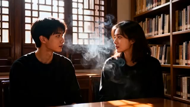  图书馆里的青春对话2252#横屏 	 -