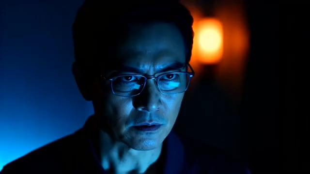  深夜专注工作的男性2074#横屏 	 - 