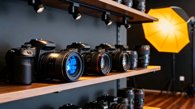  摄影器材展示架2062#横屏 	 