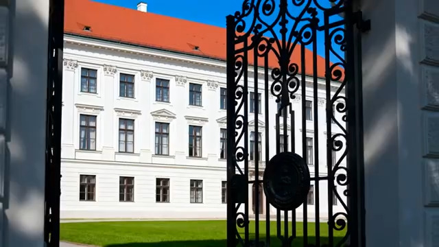  欧式建筑铁艺大门1691#横屏 	 - 