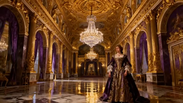  欧式宫廷华贵场景1685#横屏 	 