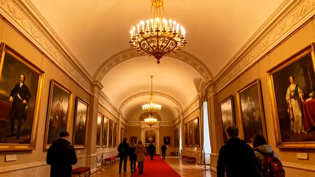  欧式画廊内景1688#横屏 	 