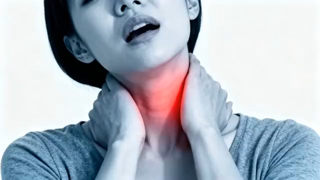  女性颈部疼痛不适1665#横屏 	 