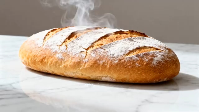  热气腾腾的欧式面包1825#横屏 	 - 