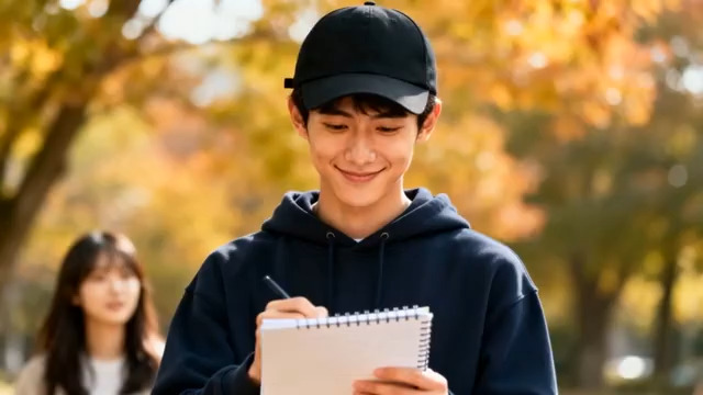  秋日公园青春记录1782#横屏 	 