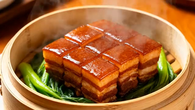  清蒸方块红烧肉1775#横屏 	 -