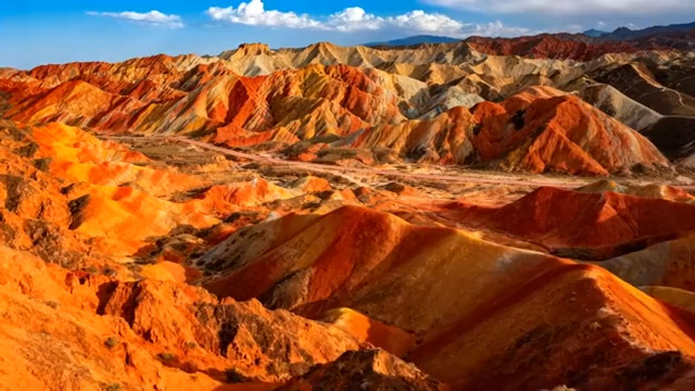  七彩丹霞壮丽景观1702#横屏 	 - 