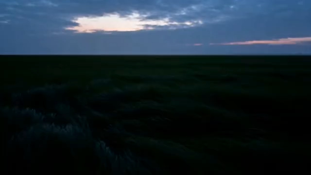  暮色草原远景1605#横屏 	 