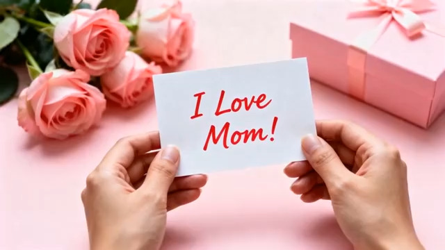  母亲节感恩祝福视频1595#横屏 	 