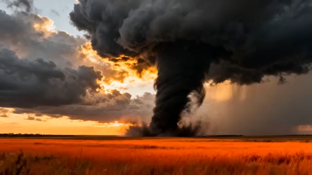  末日龙卷风 震撼场景1591#横屏 	 