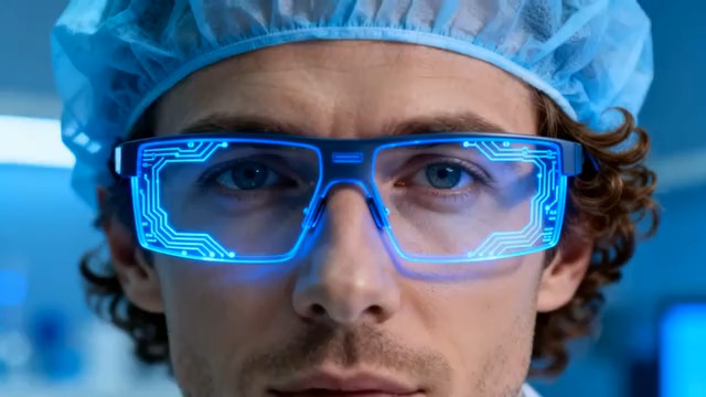  科技眼镜医疗人员1331#横屏 	 