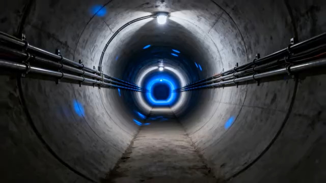  科技感隧道穿行1320#横屏 	 