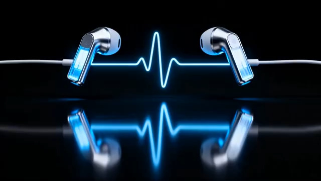  科技感医疗心率监测1323#横屏 	 -