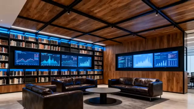  科技感监控室场景1310#横屏 	 