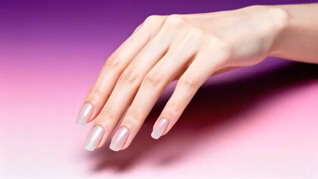  精致裸色美甲展示1255#横屏 	 -