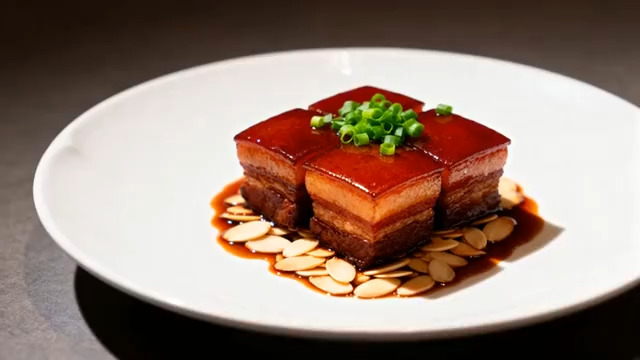  经典红烧肉特写1249#横屏 	 -