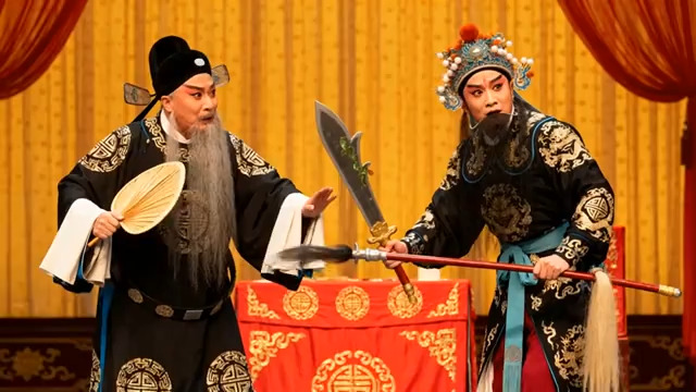  京剧舞台表演片段1247#横屏 	 