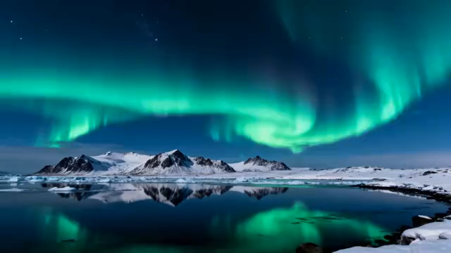  极光舞动冰雪世界1037#横屏 	 