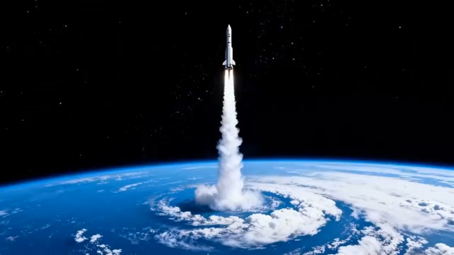  火箭发射视角1009#横屏 	 