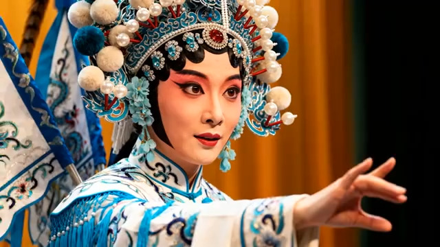  京剧青衣兰花指特写1237#横屏 	 -