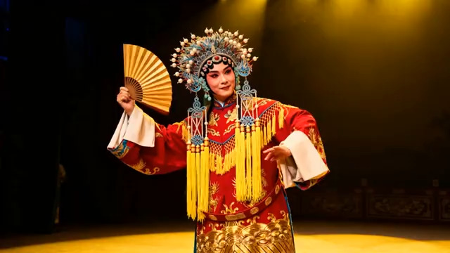  京剧旦角舞台表演1215#横屏 	 -