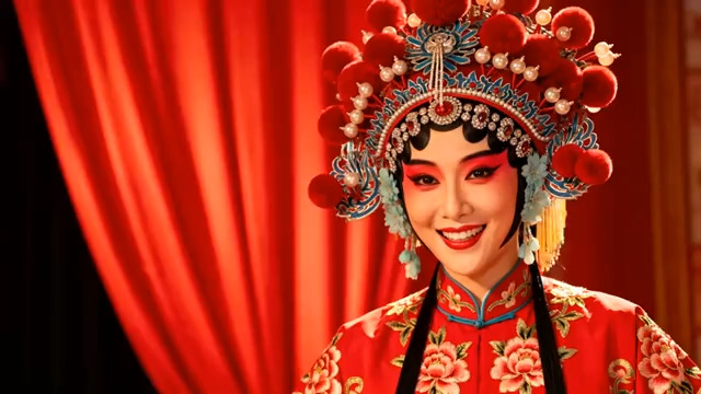  京剧花旦红妆亮相1223#横屏 	 