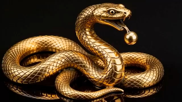  金蛇衔珠特写1209#横屏 	 