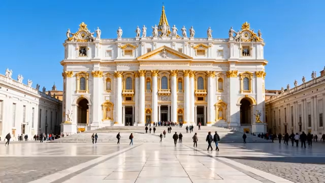  金色巴洛克建筑外观1136#横屏 	 - 