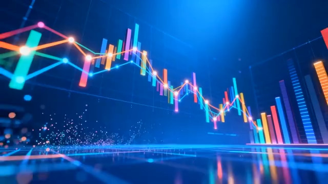  金融数据动态可视化1134#横屏 	 