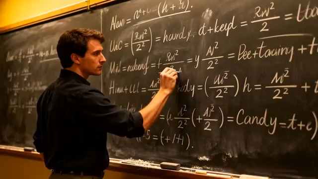  教授黑板演算数学公式1102#横屏 	 -