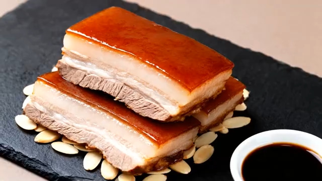  红烧扣肉特写镜头916#横屏 	 -