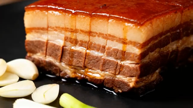  红烧五花肉特写919#横屏 	 