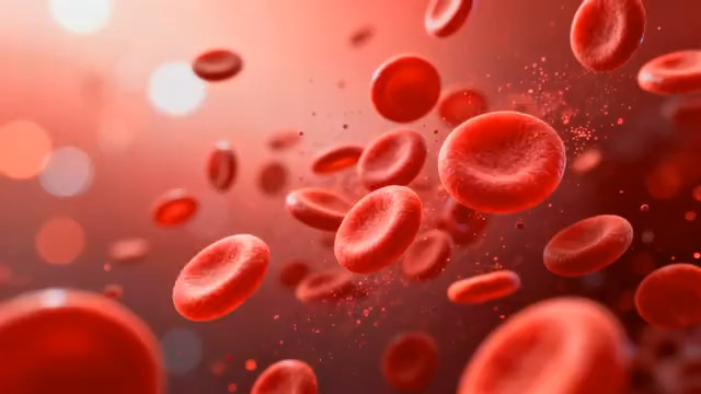  红细胞流动动画922#横屏 	 