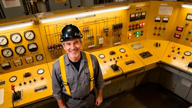  工厂控制室工程师操作602#横屏 	 