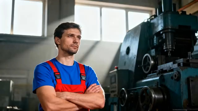  工厂技术员形象展示601#横屏 	 