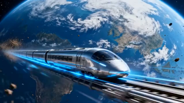  高铁穿梭 科技感十足564#横屏 	 - 