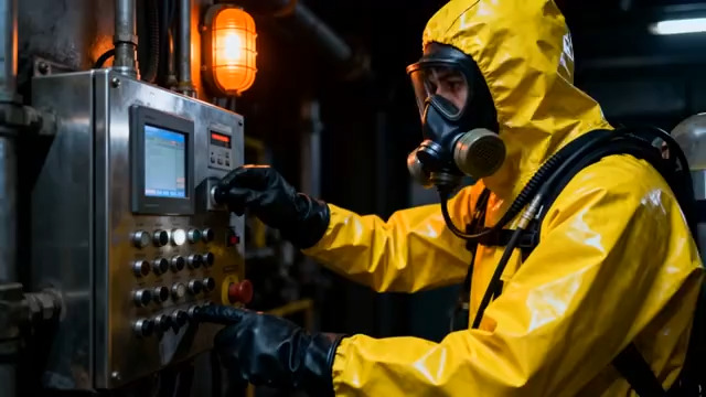  防护服人员操作设备472#横屏 	 -