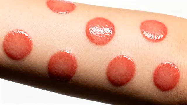  多色口红手臂试色462#横屏 	 