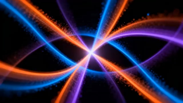  动感光效旋转背景443#横屏 	 -